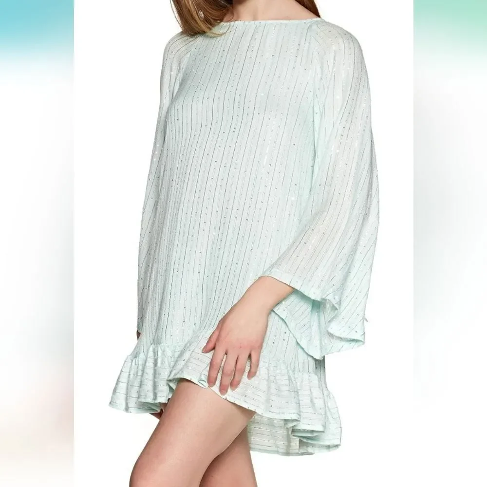 Sundress Indiana Dress Pom Pom Coverup in Roma Pool